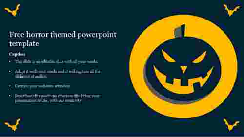 free horror themed powerpoint template